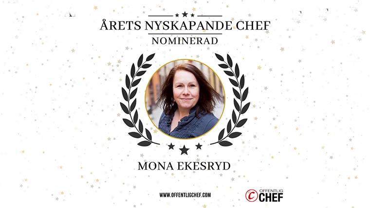 Mona Ekesryd nominerad till Årets nyskapande chef