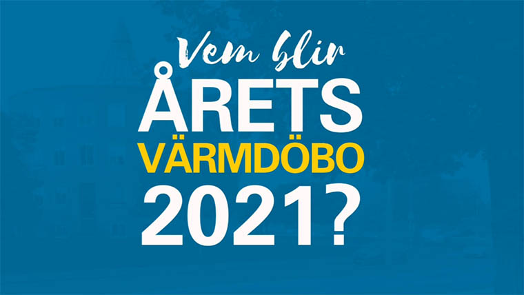 Logo för Årets Värmdöbo 2021